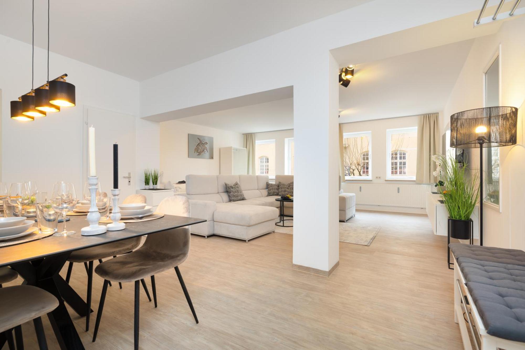 Primero City-Loftdomizil Innenstadt 84Qm Mit Grosser Gemeinschaftsterrasse Augusta Esterno foto